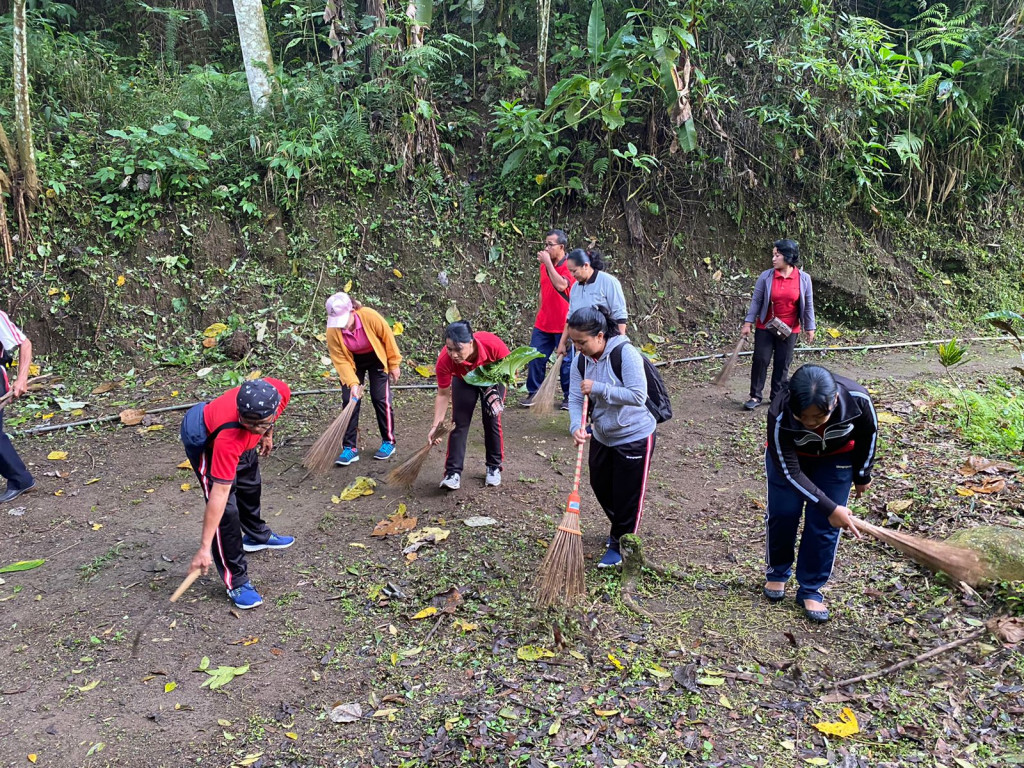 Pelaksanaan Bulan Bung Karno Tahun 2022 , Pengolahan Sampah dan Membersihkan Lingkungan